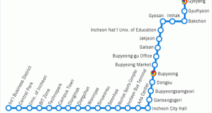 incheon subway map